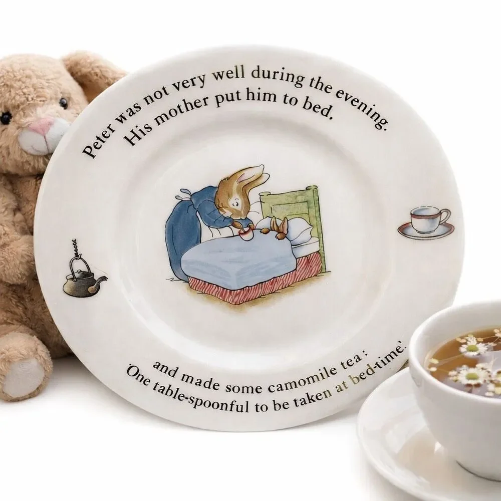 Peter Rabbit Nursery Plate by Wedgwood Plate 7”  - Beatrix Potter